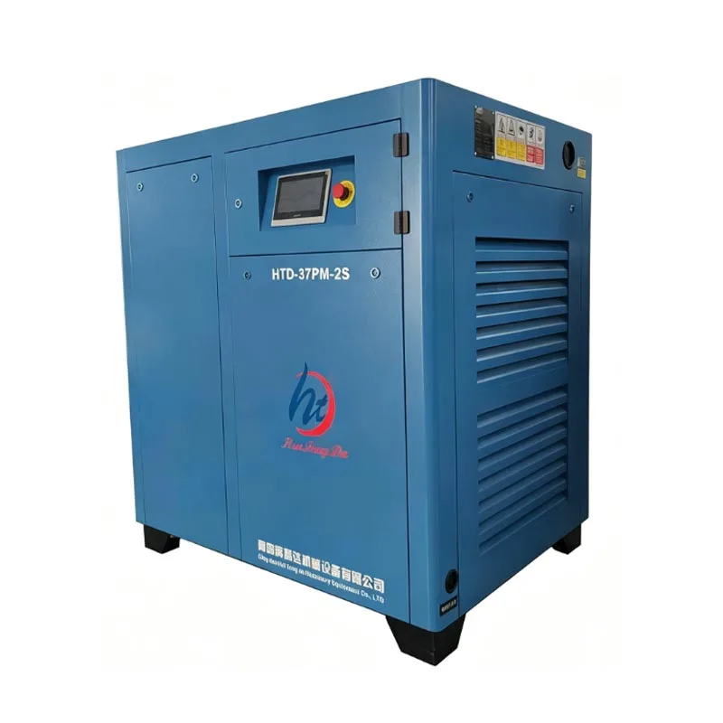 Двоступінчастий гвинтовий повітряний компресор потужністю 10 HP